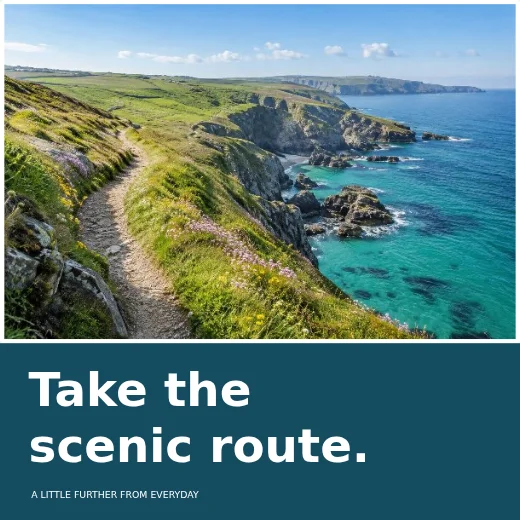 Take the scenic route: a finished coastal travel social design