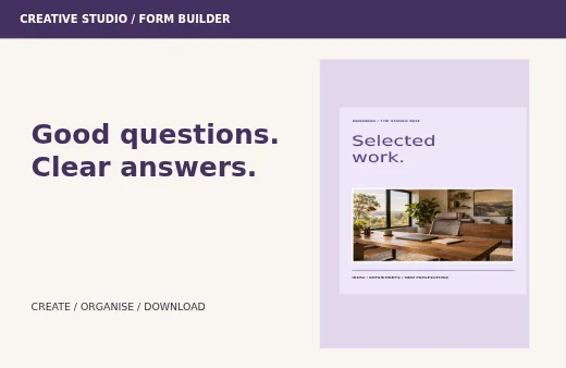 Form builder example