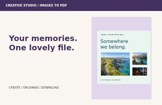 Images to PDF example
