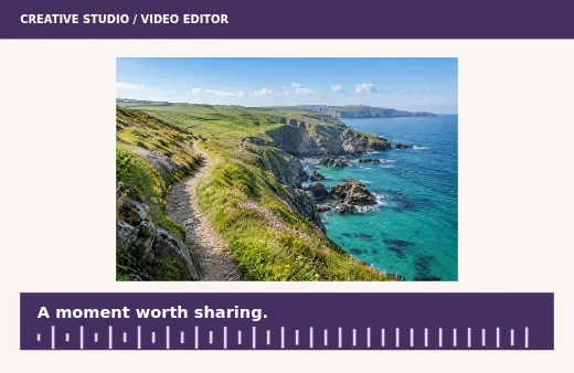 Video trimmer example