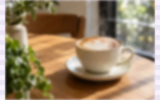 Blur photo example using a Studio photograph